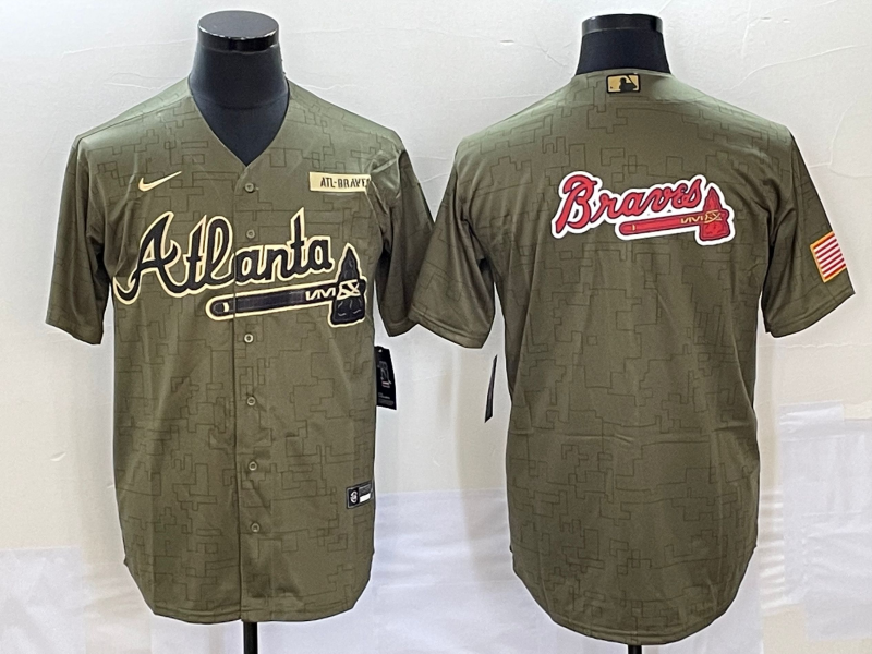 Atlanta Braves Stitched Baseball Jersey
