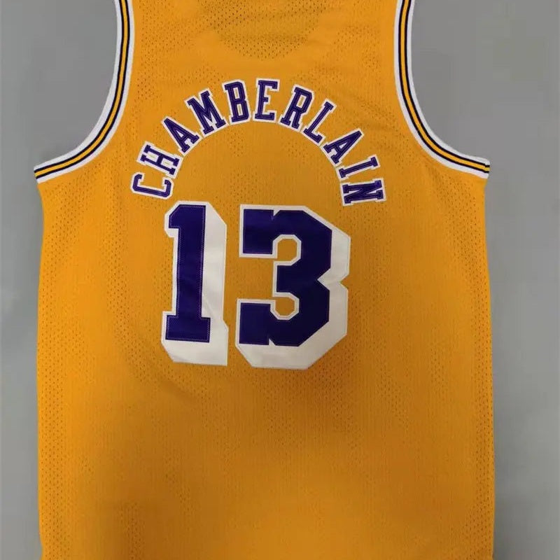 Los Angeles Lakers Wilt Chamberlain NO.13 Basketball Jersey