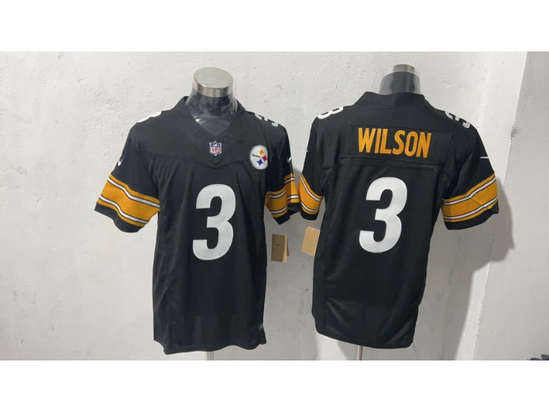 Adult Pittsburgh Steelers Russell Wilson NO.3 Football Jerseys