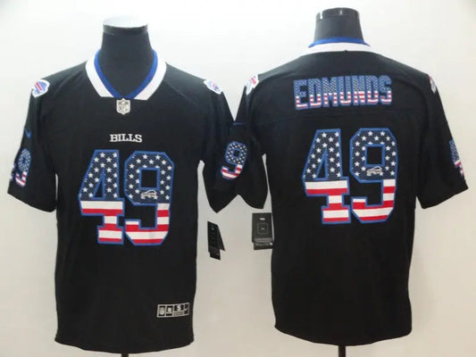 Adult Buffalo Bills Tremaine Edmunds NO.49 Football Jerseys