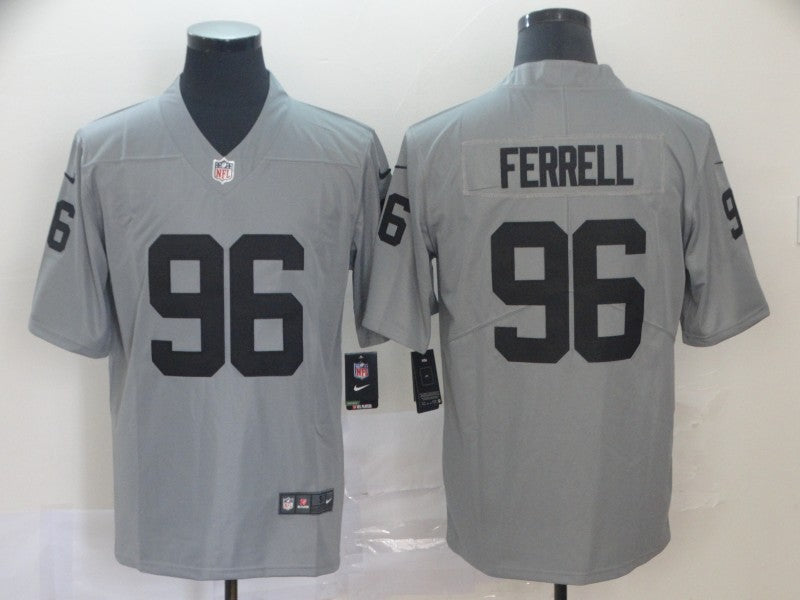 Adult Oakland Raiders Clelin Ferrell NO.96 Football Jerseys