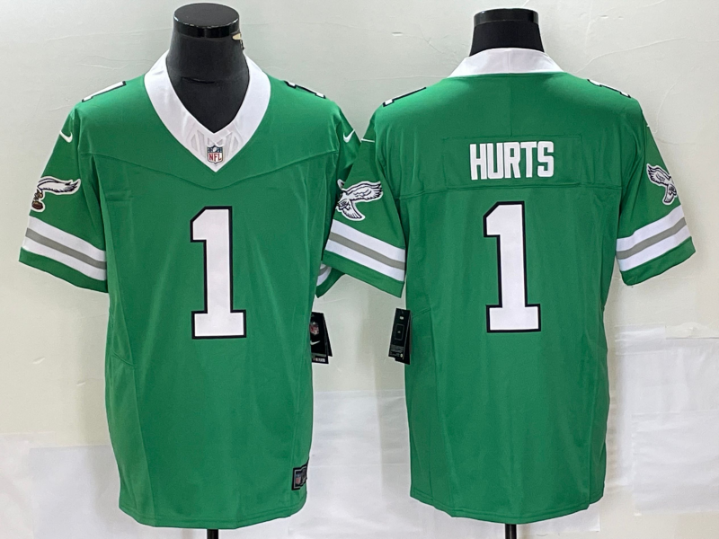 Adult 2023-2024 season Philadelphia Eagles Jalen Hurts NO.1 Football Jerseys