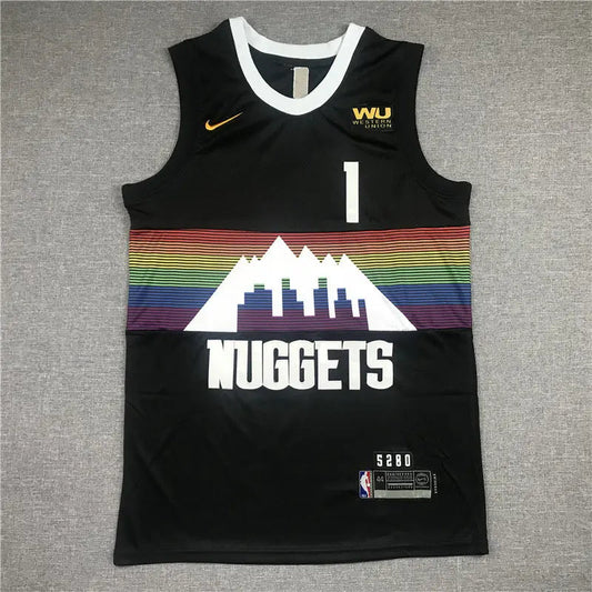 Denver Nuggets Porter JR. NO.1  Basketball Jersey
