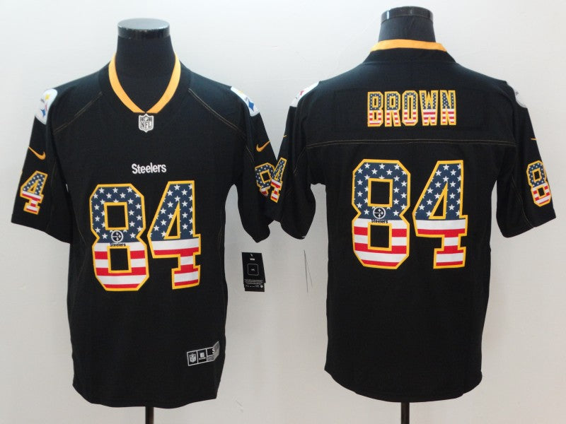 Adult Pittsburgh Steelers Antonio Brown NO.84 Football Jerseys