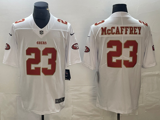 New arrival Adult San Francisco 49ers Christian McCaffrey NO.23 Football Jerseys