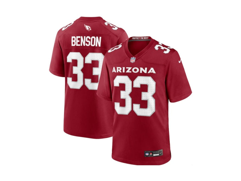 New Season Adult Arizona Cardinals Trey Benson NO.33 Football Jerseys