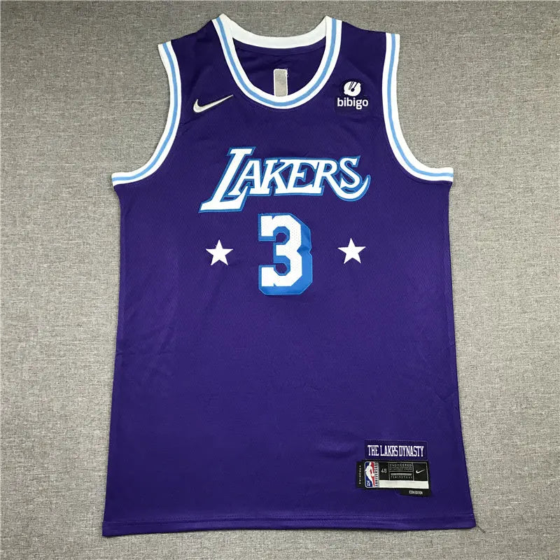 Los Angeles Lakers Anthony Davis NO.3 Basketball Jersey