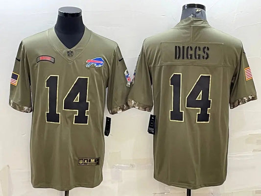 Adult Buffalo Bills Stefon Diggs NO.14 Football Jerseys