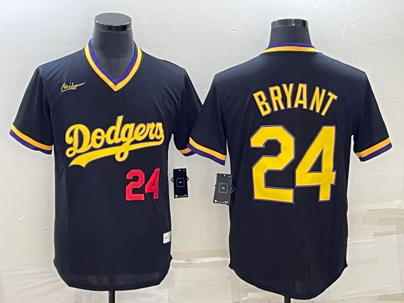 Men/Women/Youth Los Angeles Dodgers Kobe Bryant #24 baseball Jerseys