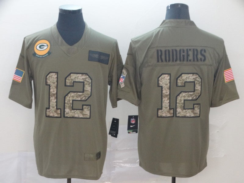 Adult Green Bay Packers Aaron Rodgers NO.12 Football Jerseys
