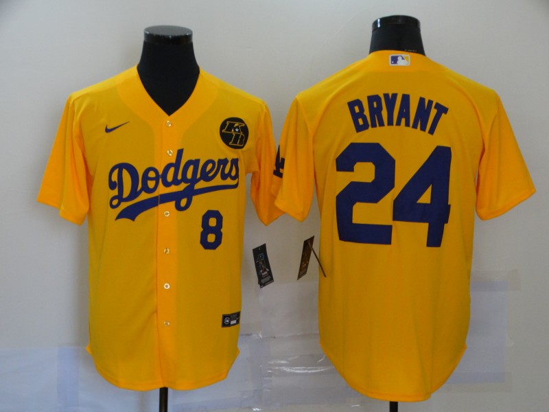 Men/Women/Youth Los Angeles Dodgers Kobe Bryant #24 baseball Jerseys