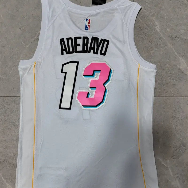 Miami Heat Adebayo NO.13 Basketball Jersey