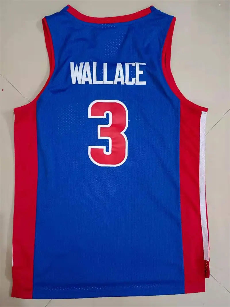 Detroit Pistons Ben Wallace NO.3 Basketball Jersey