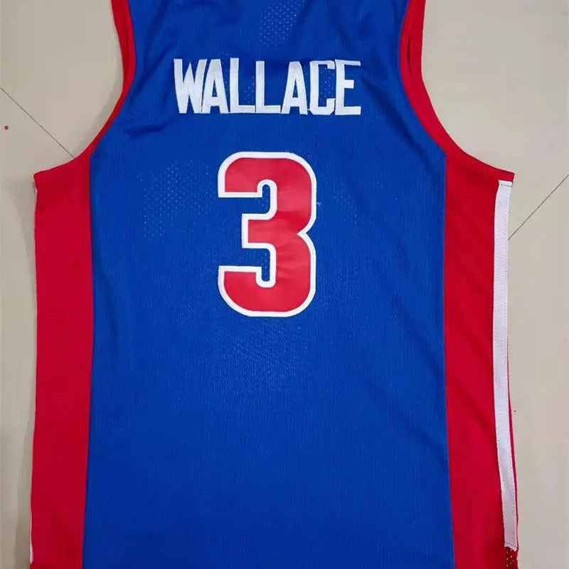 Detroit Pistons Ben Wallace NO.3 Basketball Jersey