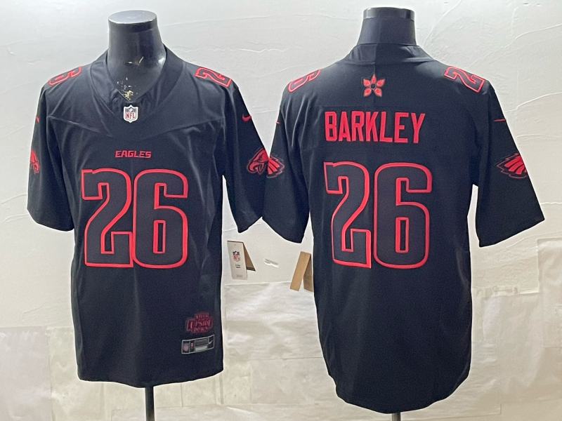 NEW Adult Philadelphia Eagles Saquon Barkley NO.26 Football Jerseys