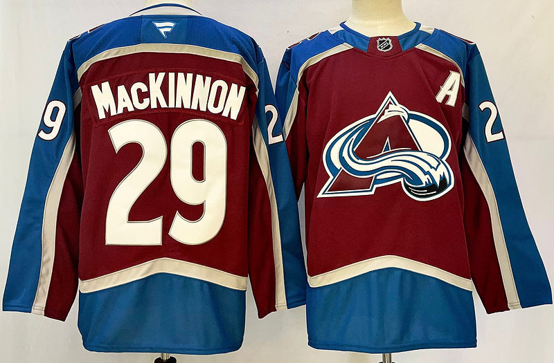Men's Colorado Avalanche Nathan MacKinnon #29 Fanatics Burgundy Player Jersey