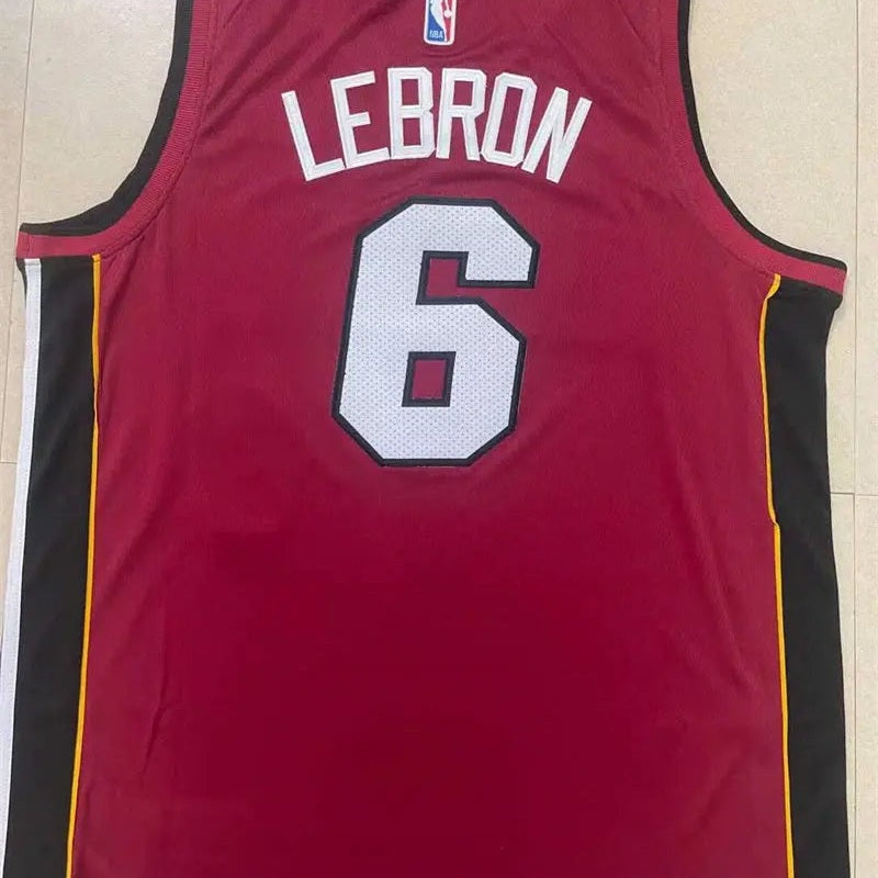 Miami Heat James NO.6 Basketball Jersey