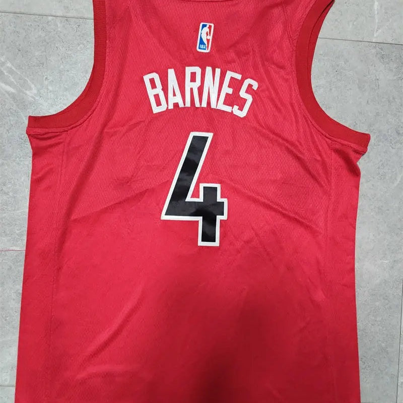 Toronto Raptors Scottie Barnes NO.4 Basketball Jersey