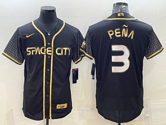 Men/Women/Youth Houston Astros Jeremy Peña #3 baseball Jerseys