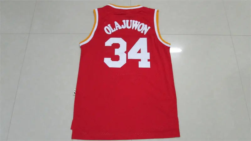 Houston Rockets Hakeem Olajuwon NO.34 Basketball Jersey