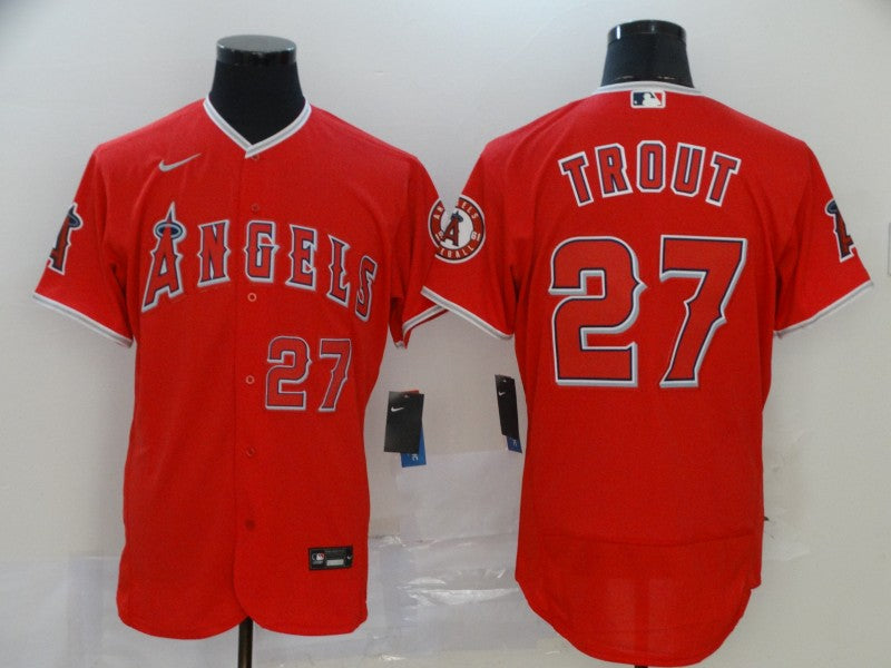 Men/Women/Youth Los Angeles Angels Mike Trout #27 baseball Jerseys