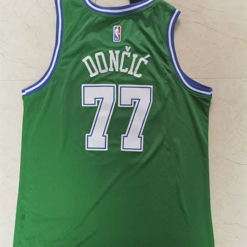 Dallas Mavericks Luka Don?i? NO.77 Basketball Jersey