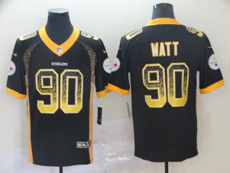Adult Pittsburgh Steelers T. J. Watt NO.90 Football Jerseys