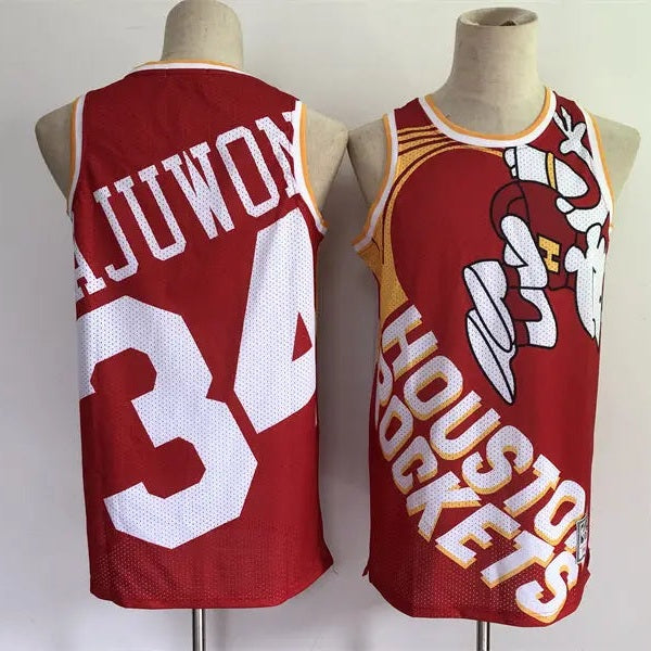 Houston Rockets Hakeem Olajuwon NO.34 Basketball Jersey