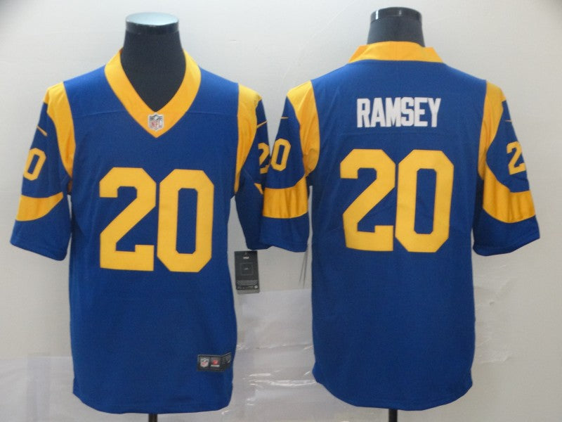 Adult Los Angeles Rams Jalen Ramsey NO.20 Football Jerseys