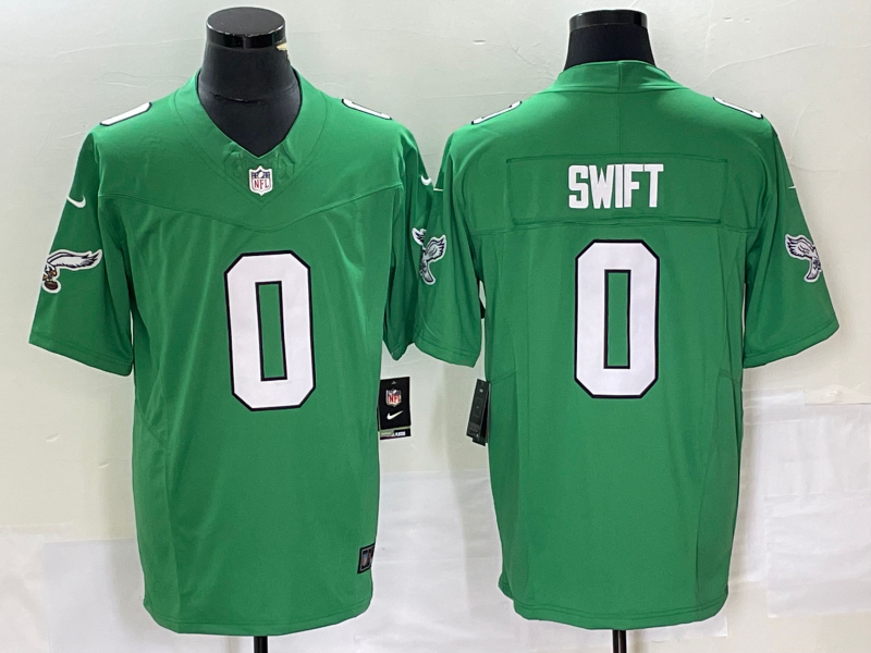 Adult 2023-2024 season Philadelphia Eagles D'Andre Swift NO.0 Football Jerseys