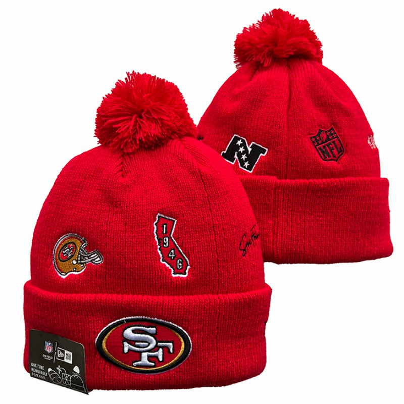 San Francisco 49ers NFL knitted hats