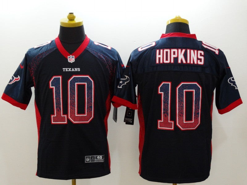 Adult Houston Texans DeAndre Hopkins NO.10 Football Jerseys
