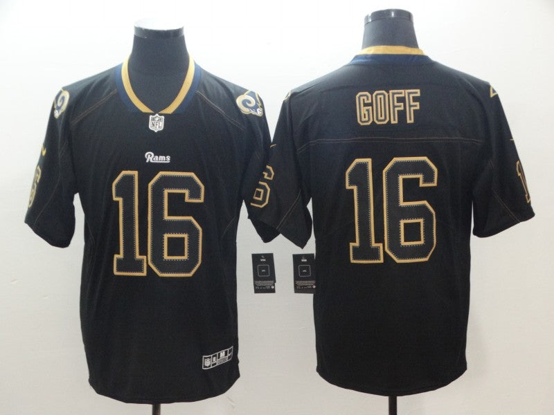 Adult Los Angeles Rams Jared Goff NO.16 Football Jerseys