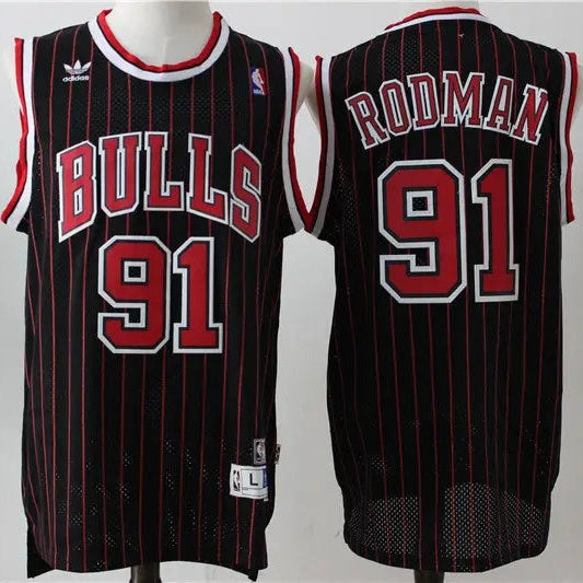 Chicago Bulls Dennis Rodman NO.91 Basketball Jersey