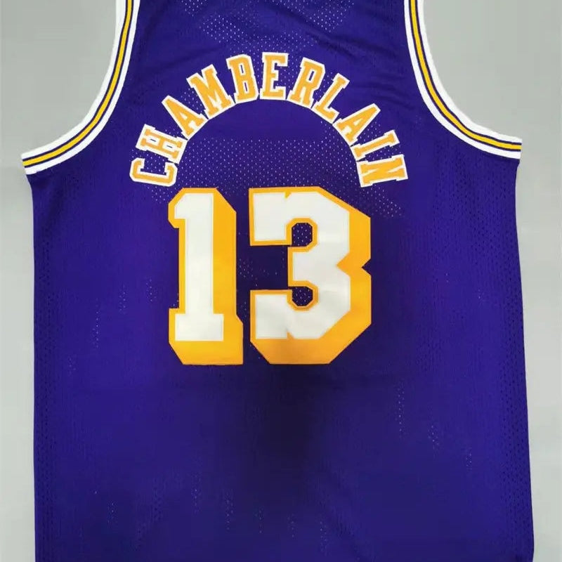 Los Angeles Lakers Wilt Chamberlain NO.13 Basketball Jersey