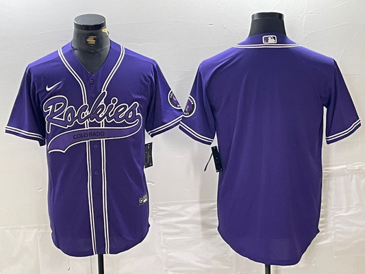 Men/Women/Youth Colorado Rockies baseball Jerseys blank or custom your name and number