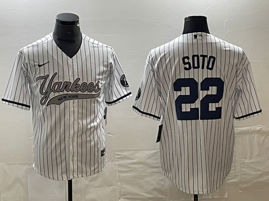 Men/Women/Youth New York Yankees Juan Soto  NO.22 baseball Jerseys