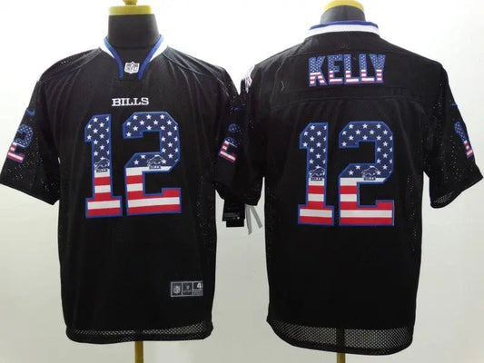 Adult Buffalo Bills James Kelly NO.12 Football Jerseys