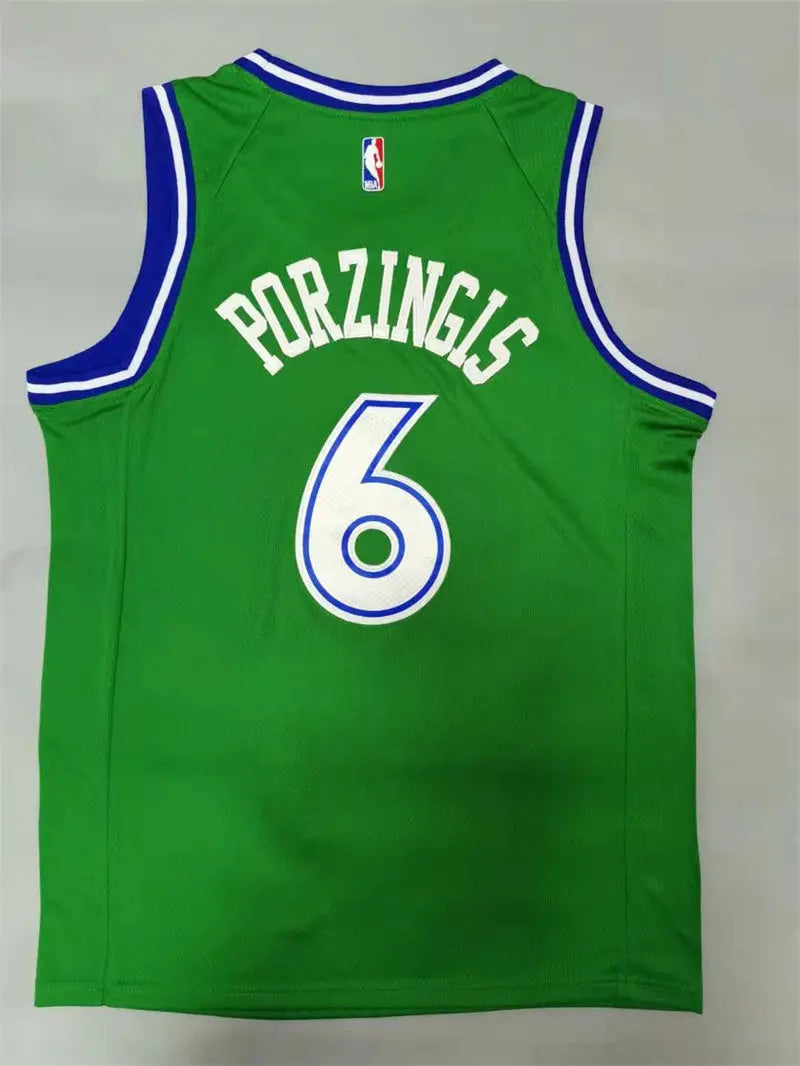 Dallas Mavericks Kristaps Porzingis NO.6 Basketball Jersey