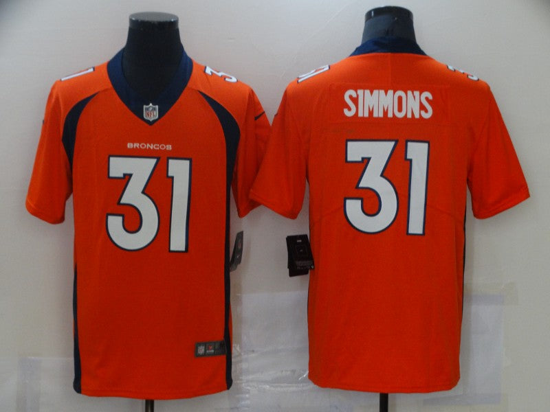 Adult Denver Broncos Justin Simmons NO.31 Football Jerseys