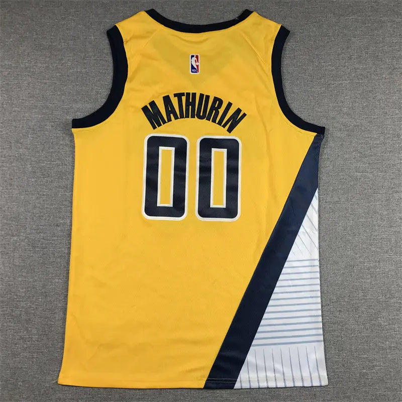 Indiana Pacers Bennedict Mathurin NO.00 Basketball Jersey