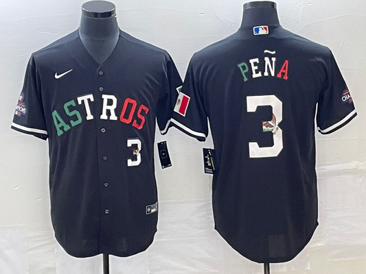 Men/Women/Youth Houston Astros Jeremy Peña #3 baseball Jerseys