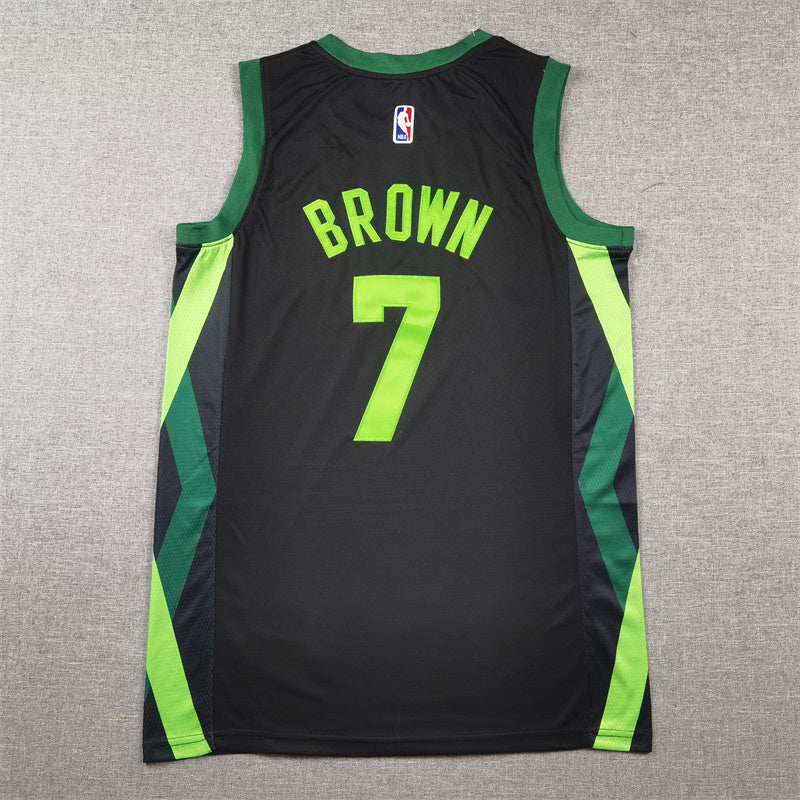 Boston Celtics Jaylen Brown NO.7 Basketball Jersey city version