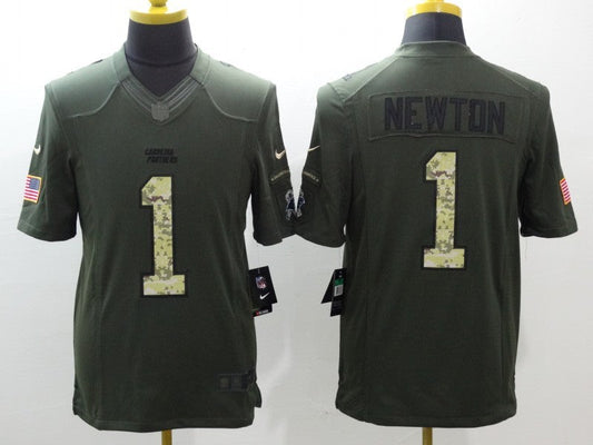 Adult Carolina Panthers Cam Newton NO.1 Football Jerseys