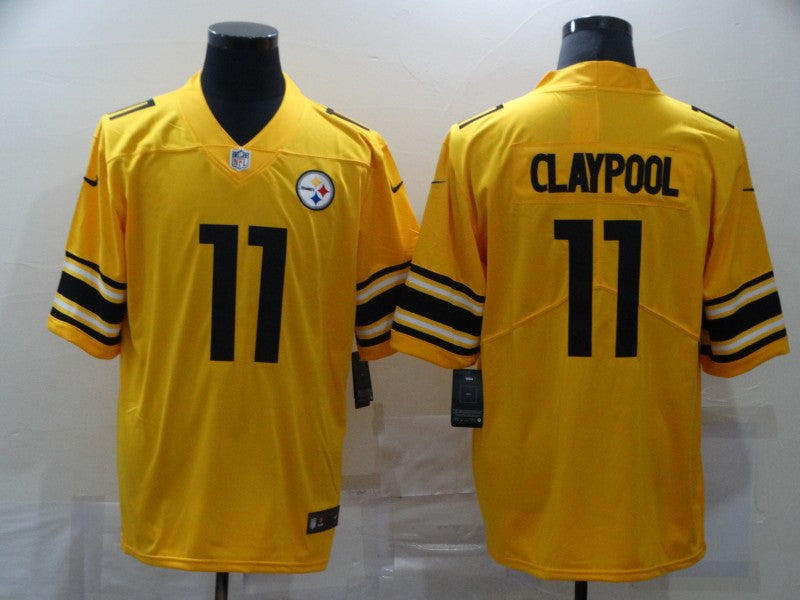 Adult Pittsburgh Steelers Chase Claypool NO.11 Football Jerseys