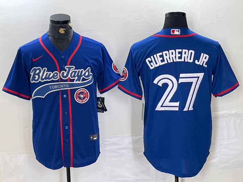 Men/Women/Youth Toronto Blue Jays Vladimir Guerrero Jr. #27 baseball Jerseys