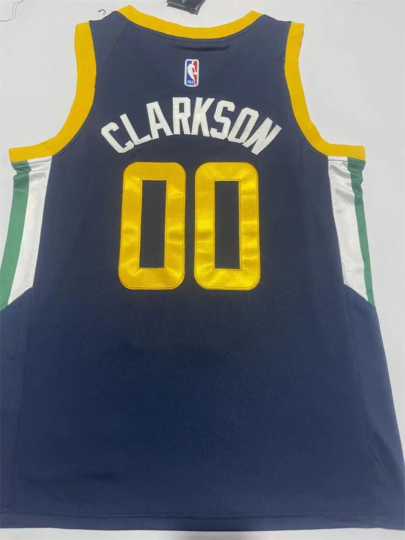 Utah Jazz Jordan Clarkson NO.00 Basketball Jersey