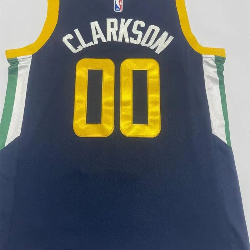 Utah Jazz Jordan Clarkson NO.00 Basketball Jersey