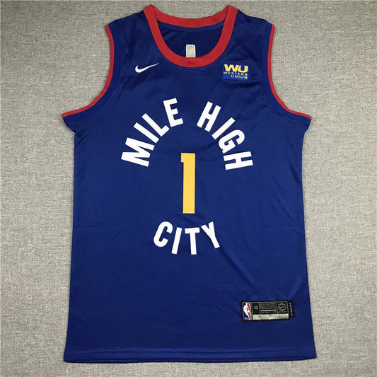 Denver Nuggets Porter JR. NO.1  Basketball Jersey