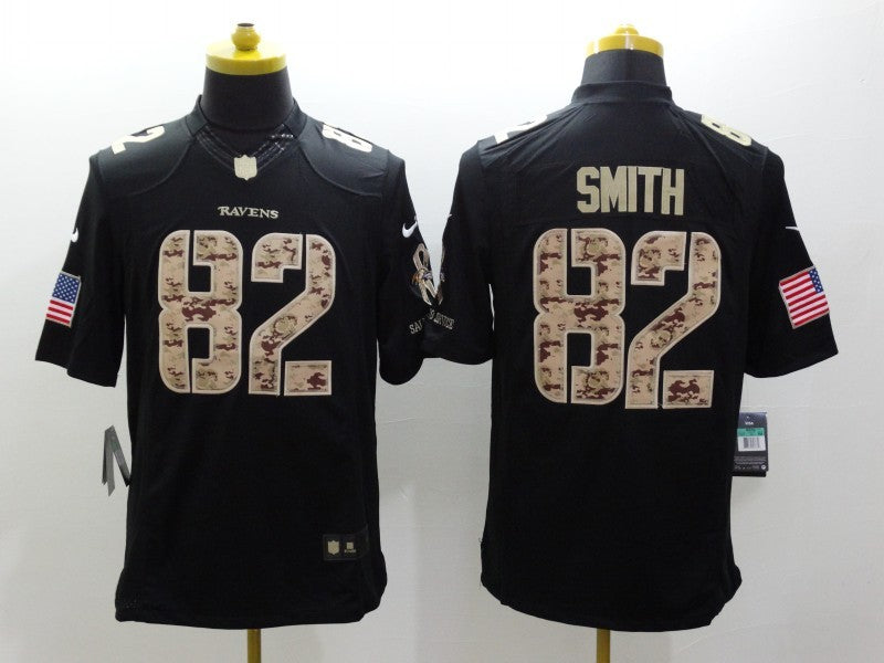 Adult Baltimore Ravens Jimmy Smith NO.82 Football Jerseys